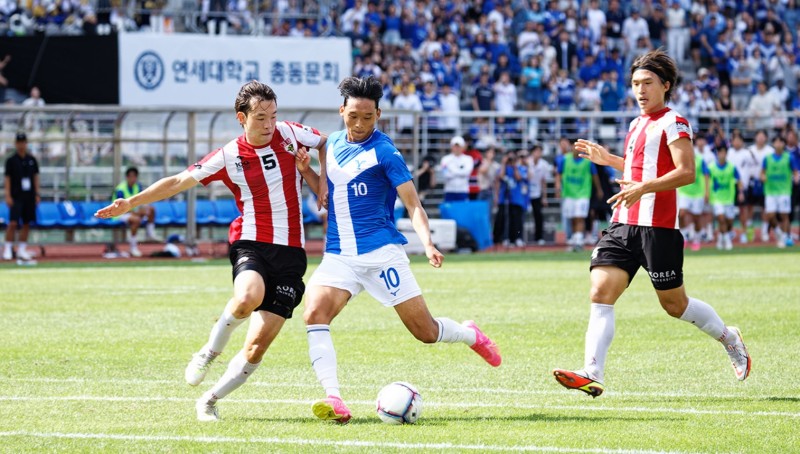 Hàn Quốc coi bóng đá sinh viên là một nền tảng để tuyển cầu thủ cho câu lạc bộ chuyên nghiệp. Ảnh: KFA