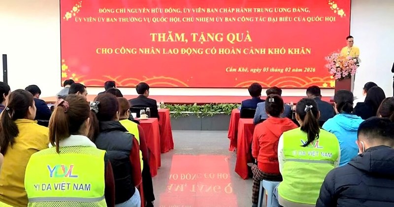 Công đoàn xã Cam Khê tập trung chăm lo đời sống người lao động