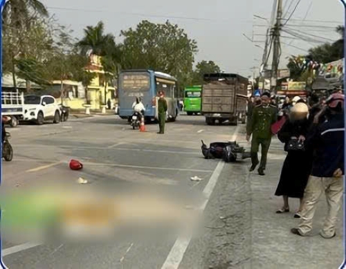 Functional agencies determine the initial cause of the accident at TL391. Photo: Hai Phong Traffic Safety Board