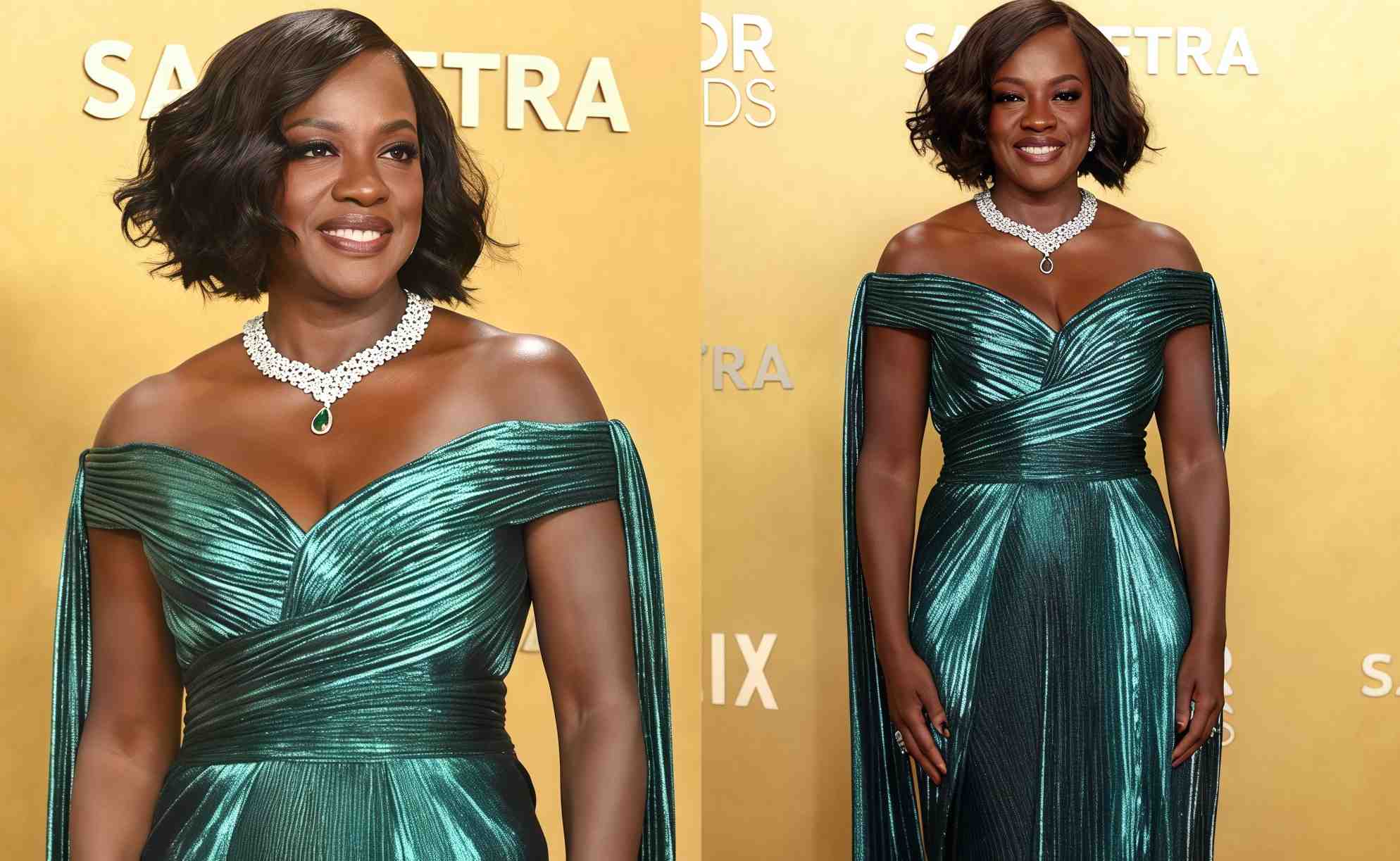 Nữ diễn viên Viola Davis. Đồ họa: Minh Vũ 