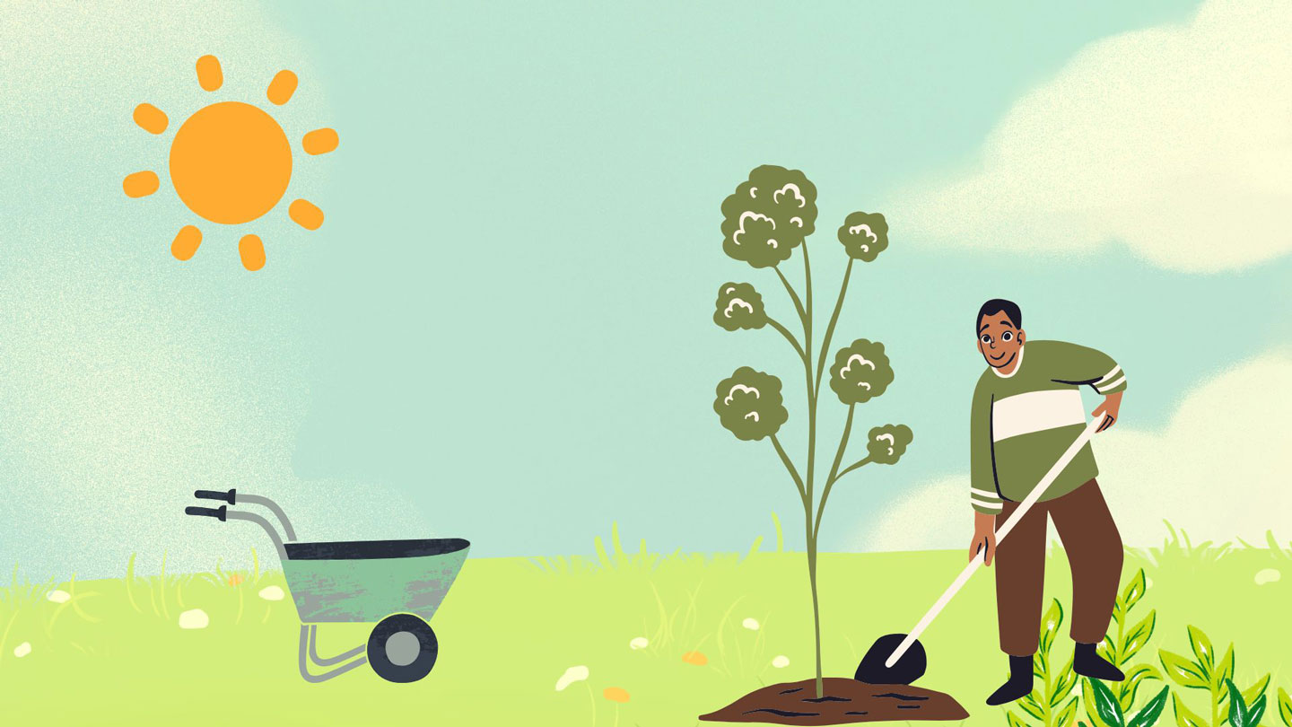 Gardening helps bring many benefits to mental health.