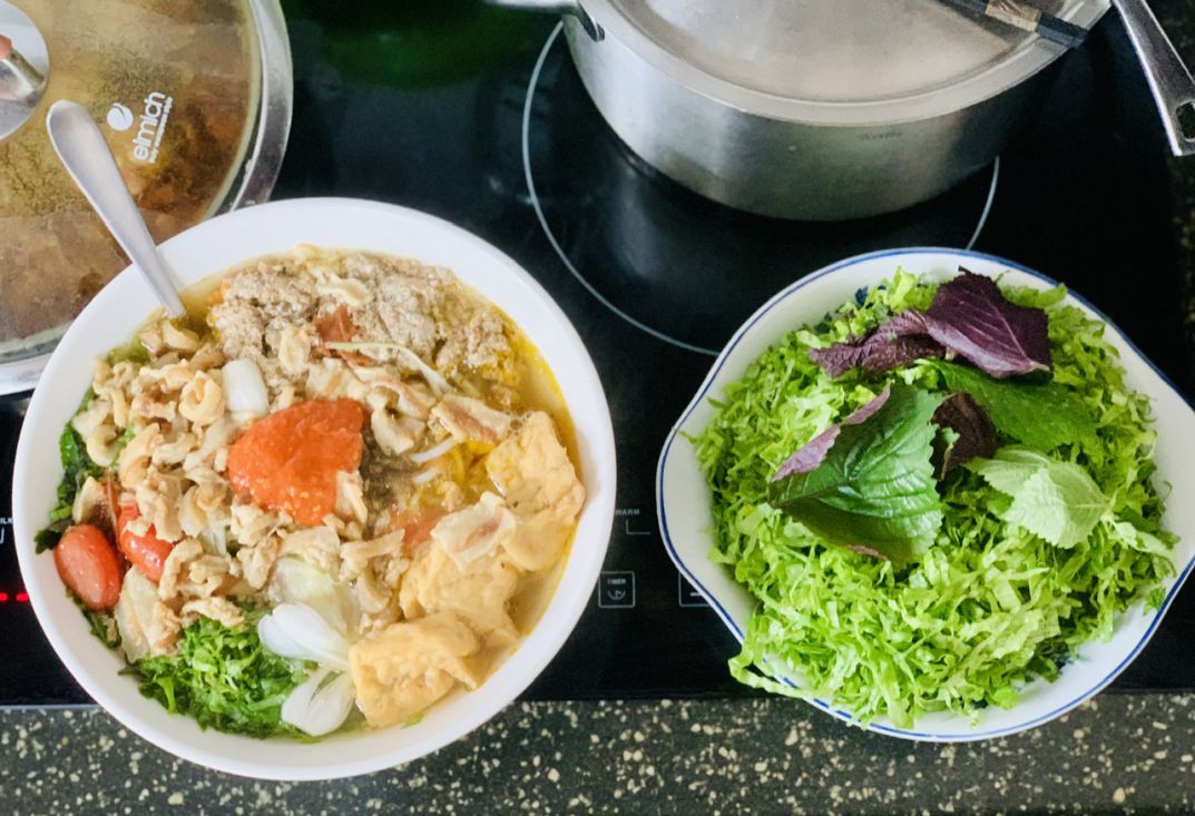 Bun rieu is precious for its simplicity and rusticness. Photo: Ky Lam