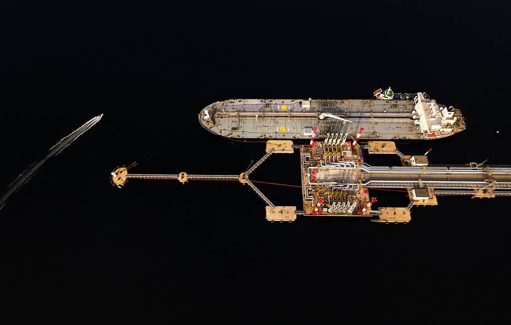 The US Treasury Department has just announced exemptions from sanctions for Russian oil blocks loaded onto transport ships before March 12, 2026. Photo: TASS