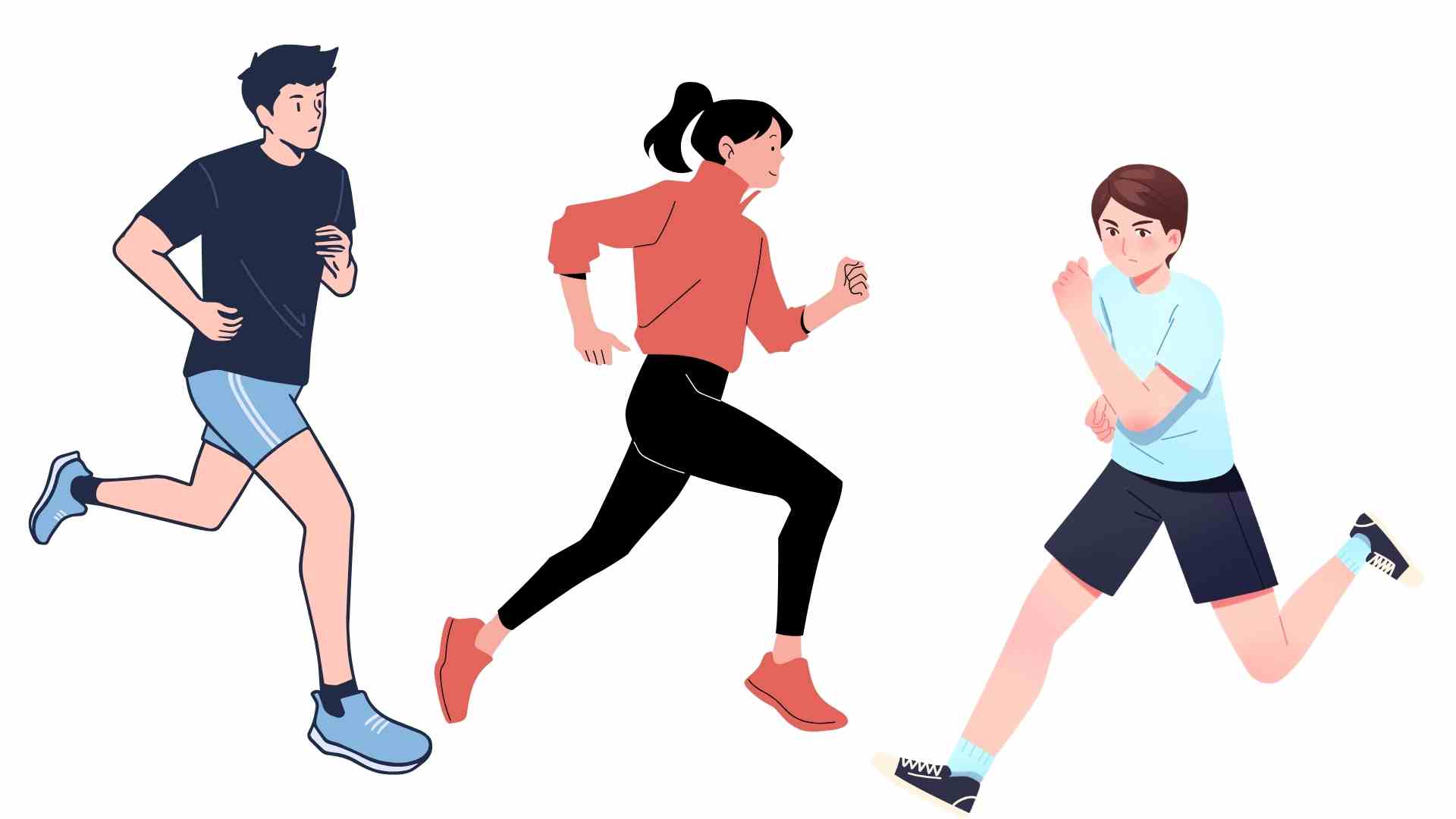 Running too much can be harmful to the heart. Graphics: Ha May