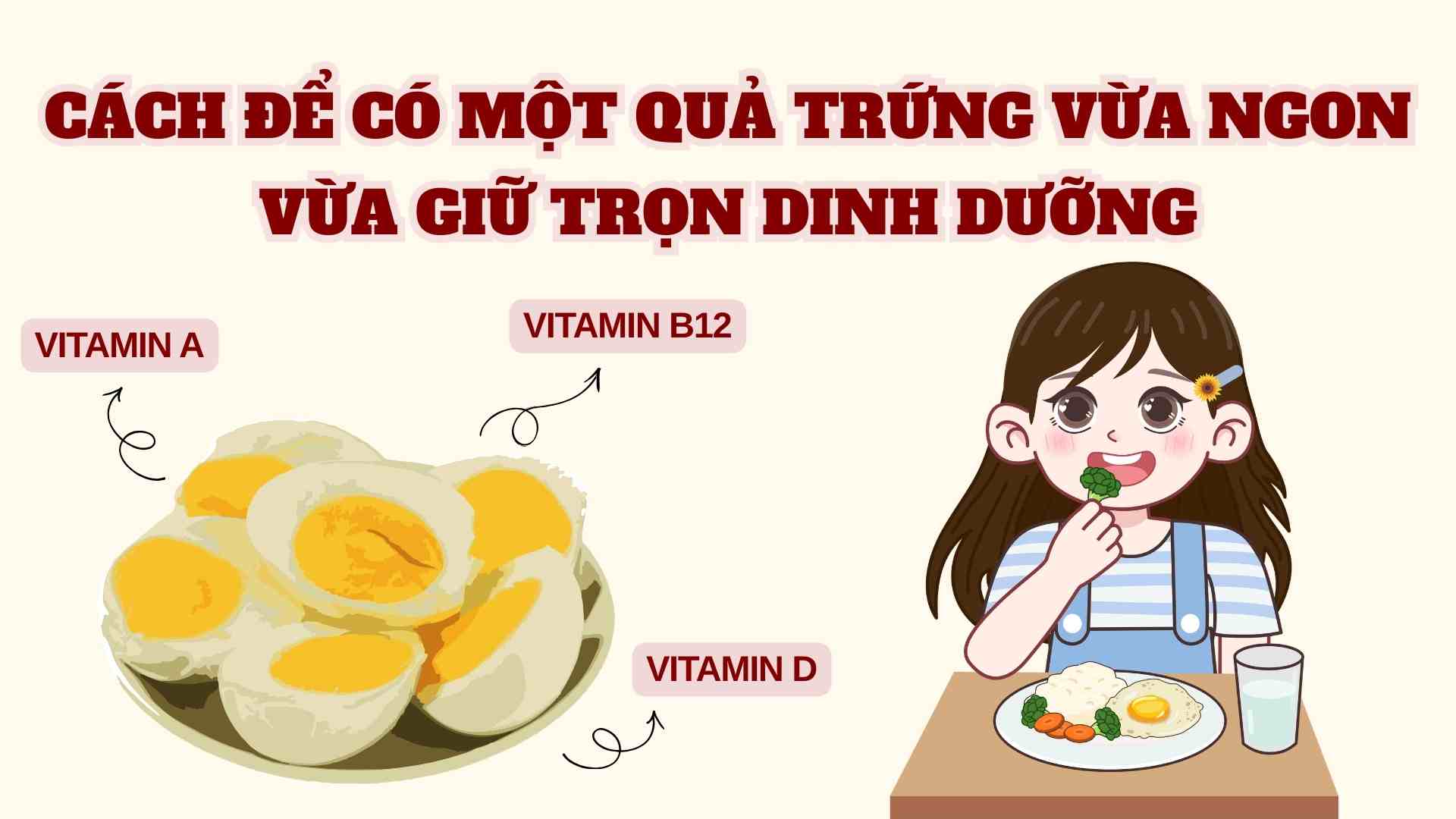 How to get an egg that is both delicious and retains nutrition