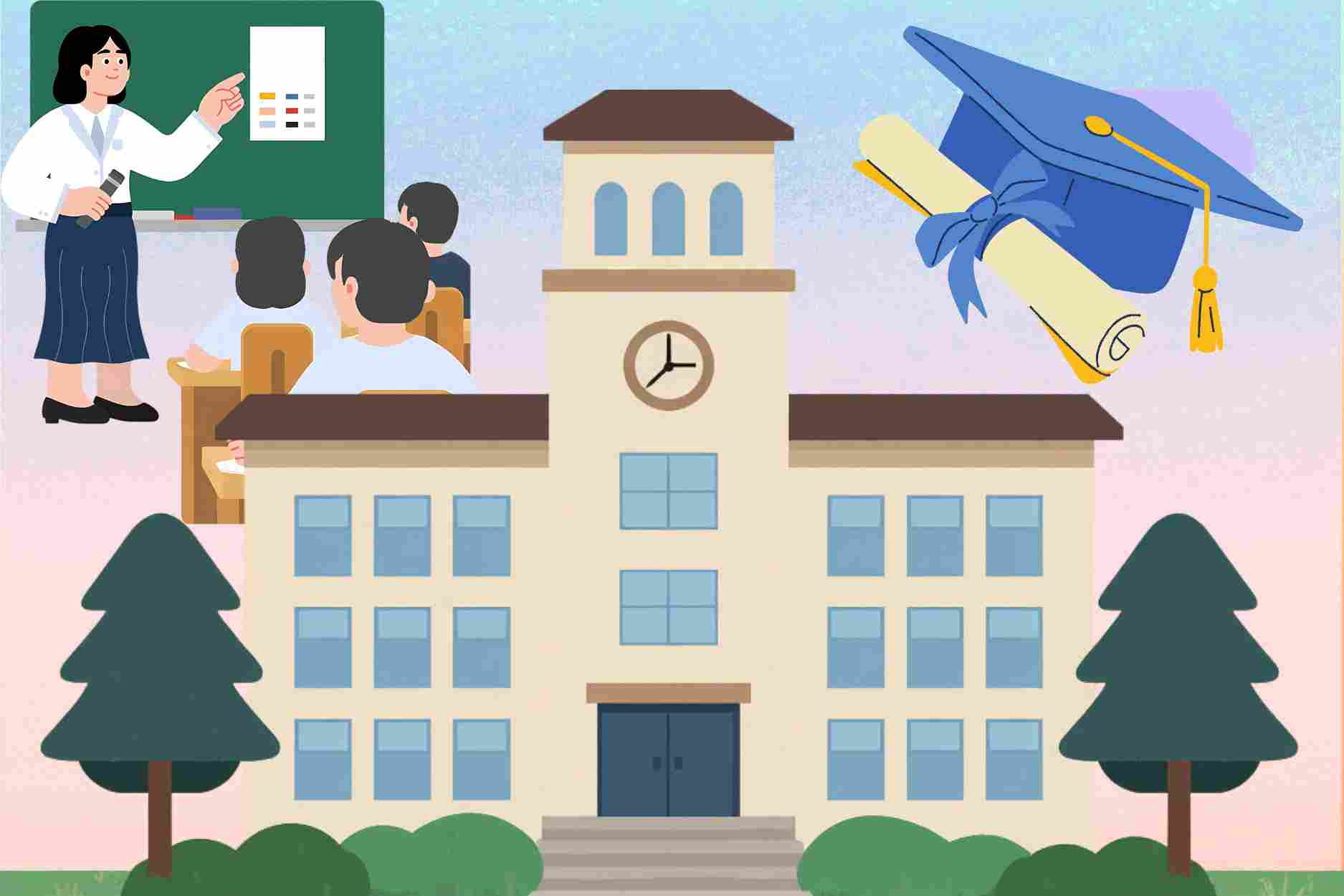 Organizational structure of boarding schools