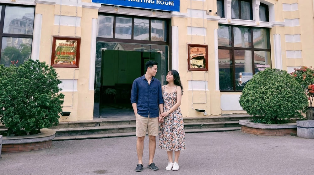 Going on a picnic together is one of the good suggestions to help couples enjoy White Valentine's Day 14. 3. Photo: Thu Huong