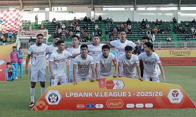 Đà Nẵng đang cho thấy sự khởi sắc ở những vòng đấu gần đây. Ảnh: VPF