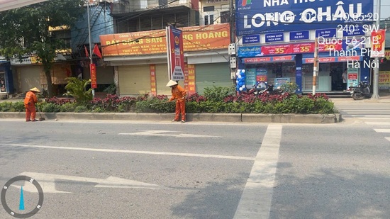 Hà Nội ra quân tổng vệ sinh môi trường, chỉnh trang đô thị phục vụ bầu cử. Ảnh: Minh Hạnh 