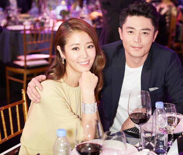 Lâm Tâm Như và Hoắc Kiến Hoa. Ảnh Weibo