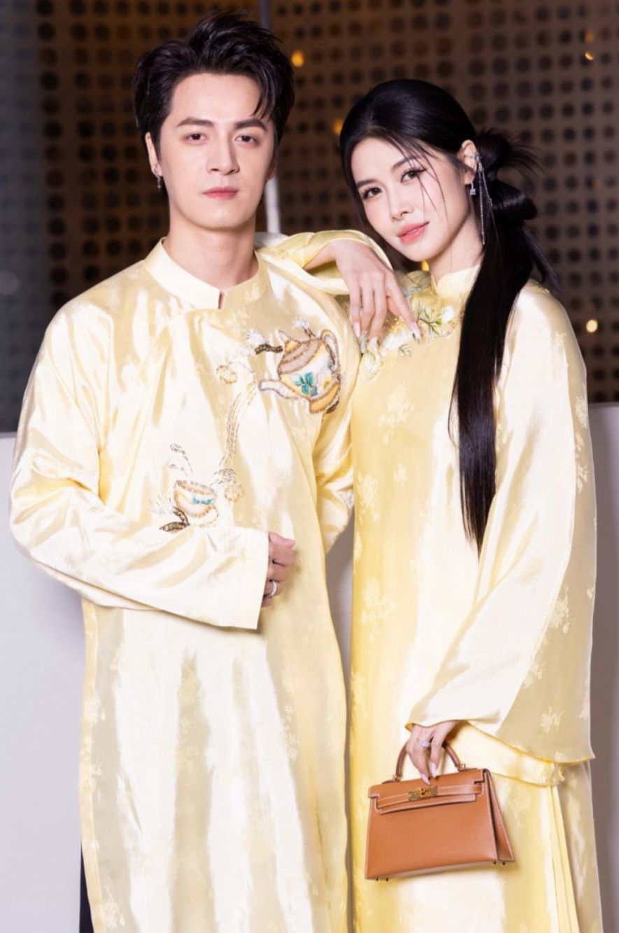 Gia đình ca sĩ Đăng Khôi và doanh nhân Thủy Anh. Ảnh: Nghệ sĩ cung cấp