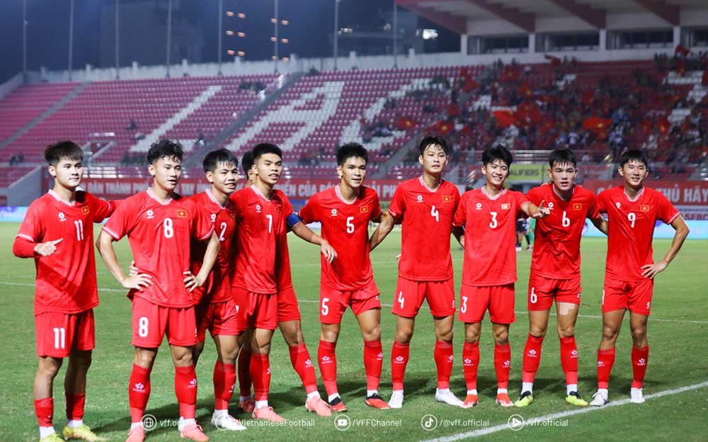 U23 Vietnam gathers with 30 players, aiming for CFA Team China 2026. Photo: VFF