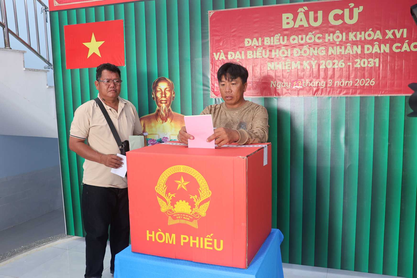 Early elections in Hon Chuoi, Hon Khoai took place safely and responsibly