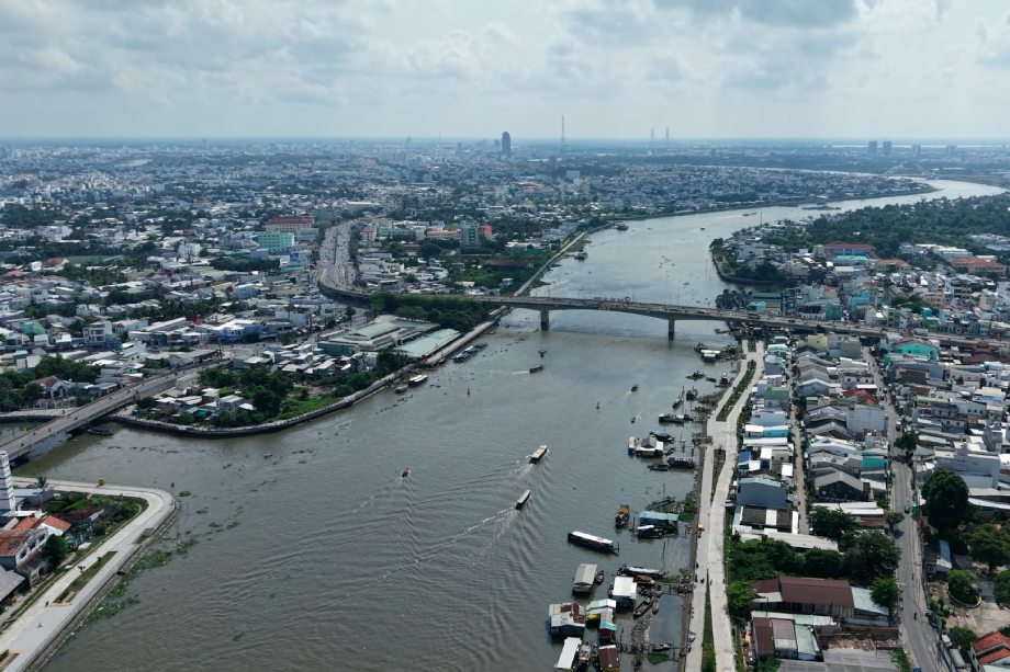 Toàn cảnh thành phố Cần Thơ. Ảnh: Tạ Quang