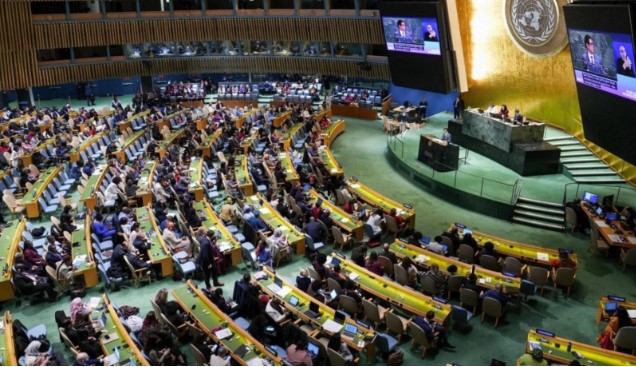 Toàn cảnh lễ khai mạc CSW70. Ảnh: Ban tổ chức CSW70)