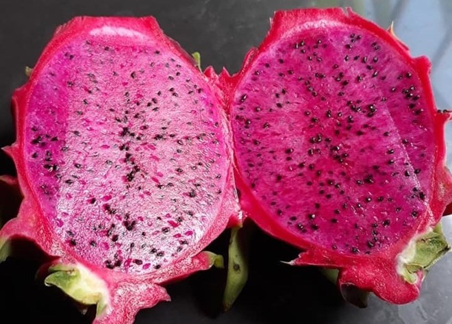 Dragon fruit is a fruit that is less sweet, but that does not mean it does not affect blood sugar. Photo: Thanh Ngoc.