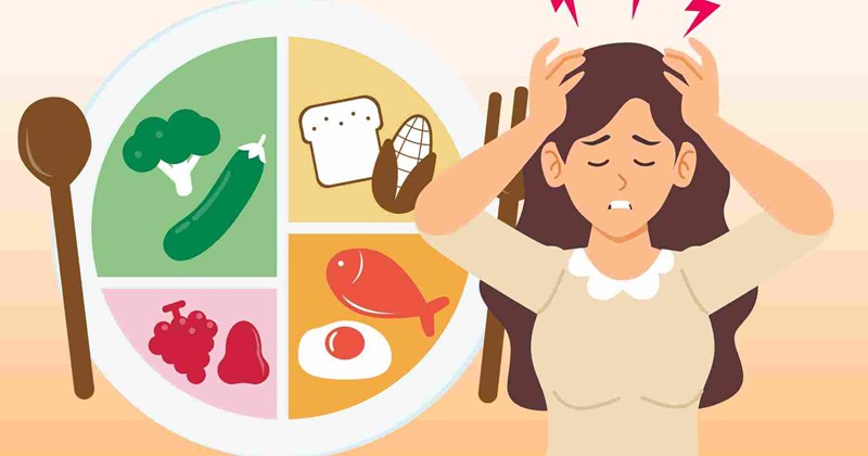 10 nguyên tắc ăn uống giúp phòng ngừa chứng đau nửa đầu