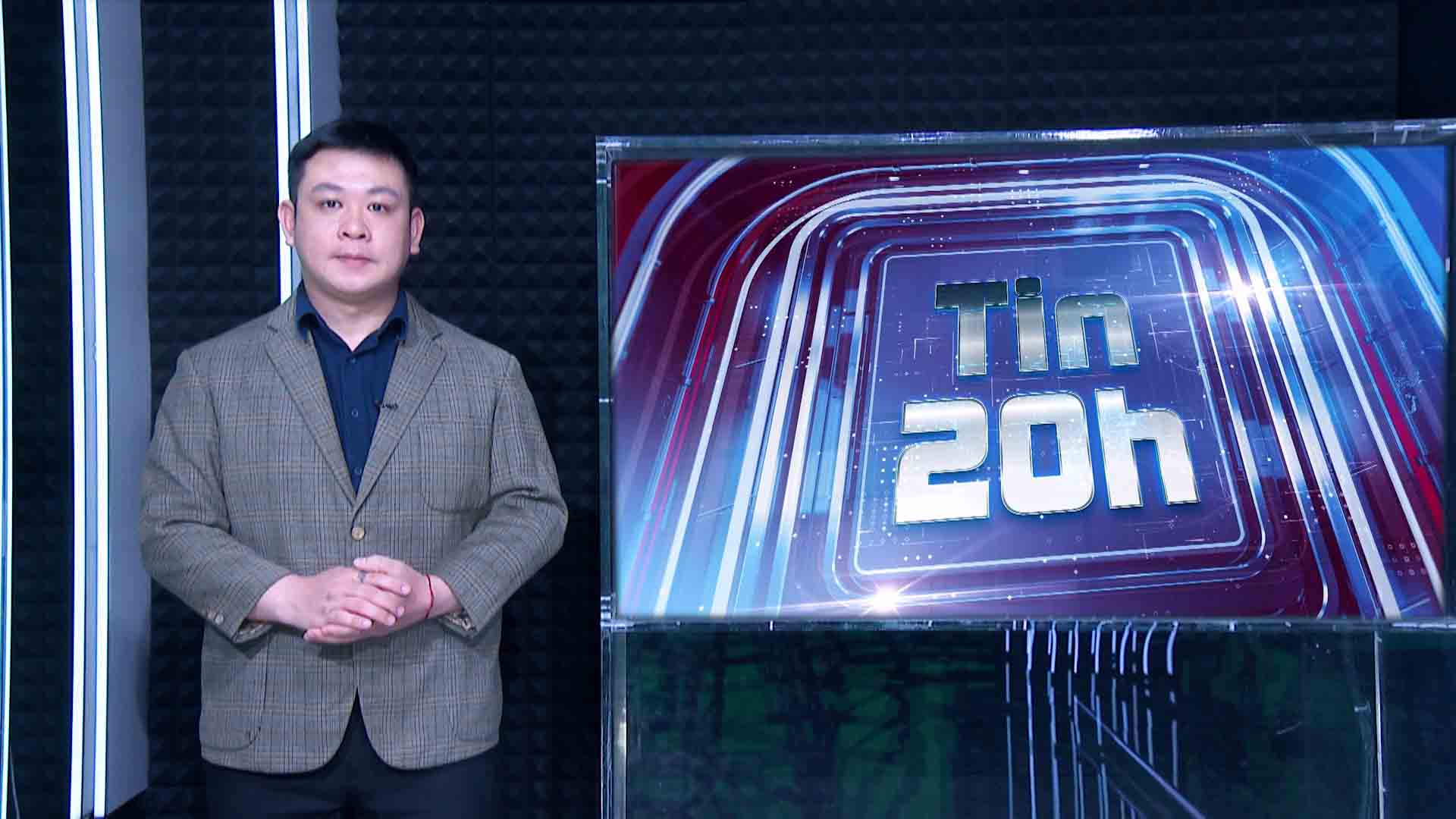 20시 뉴스: 홍강 수위 저하, 많은 구간이 개울처럼 좁아져