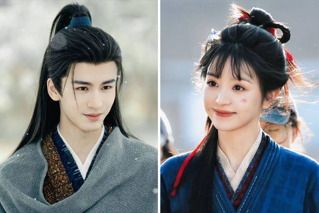 Trương Lăng Hách et Điền Hi Vi dans le film "Trục ngọc". Photo: Producteur