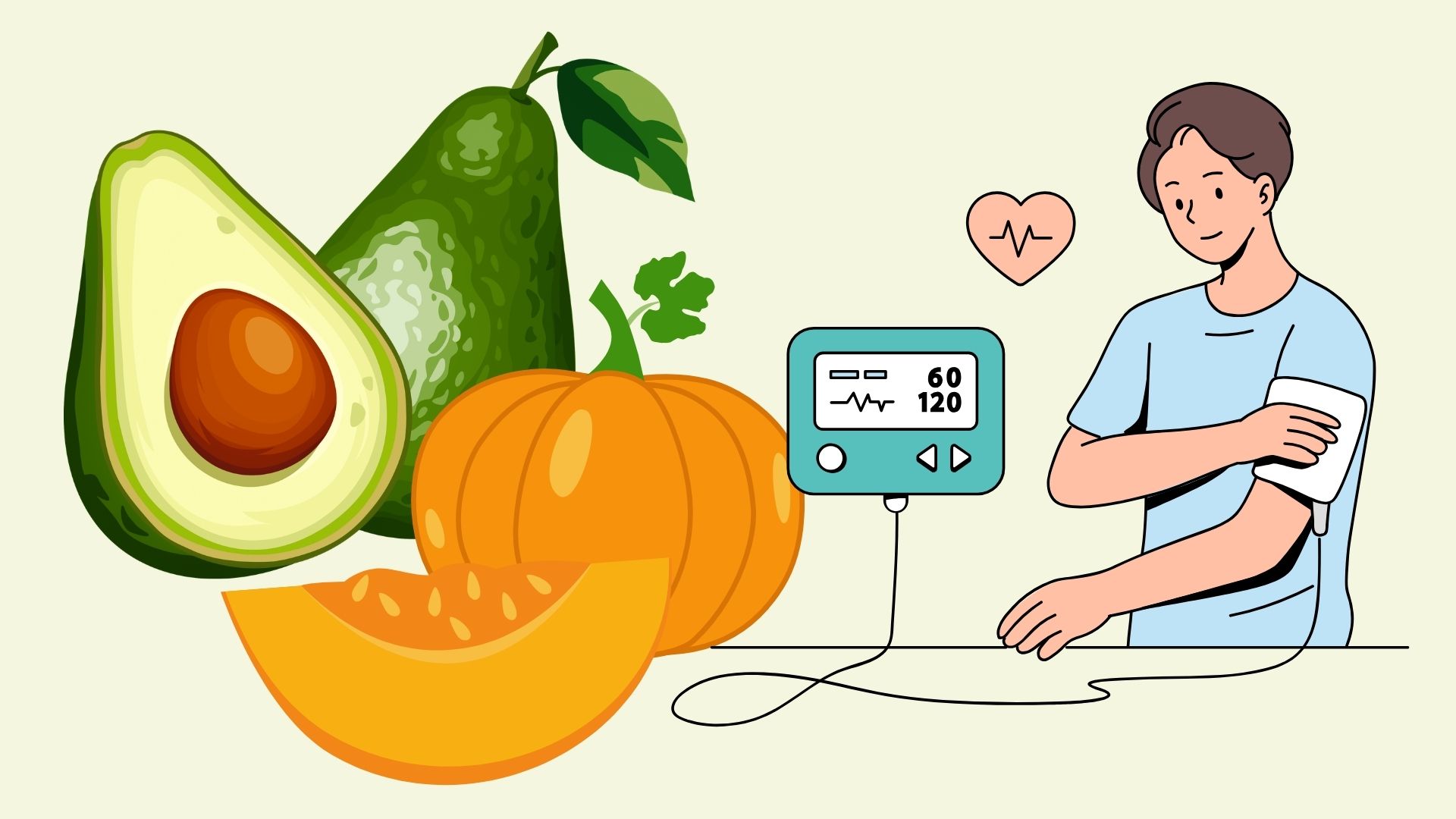 Stabilize blood pressure with foods richer in potassium than bananas. Graphics: Linh Dan