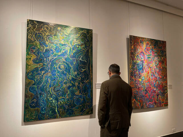 Healing from Within" (La guérison de l'intérieur) capture le moment du voyage en profondeur pour faire face et surmonter les blessures. "Father Love" (L'amour paternel) est un hommage de CAT à son père - celui qui a semé les graines de l'amour et est devenu son pilier spirituel dans les moments difficiles de sa vie. Photo: Quỳnh Mai