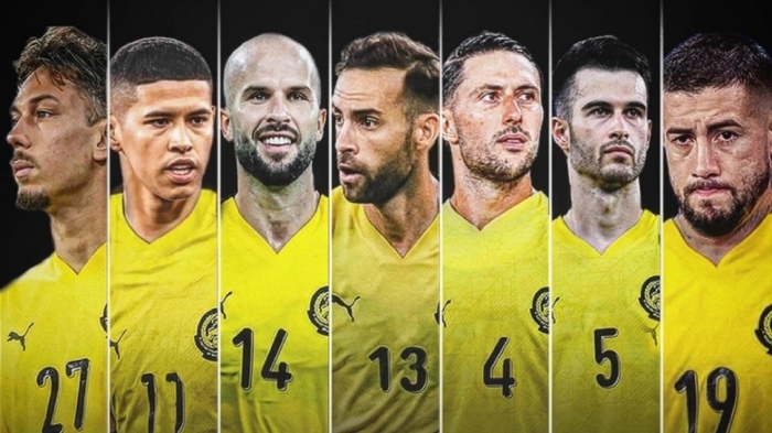 7 illegally naturalized Malaysian players continue to be banned from playing. Photo: FAM