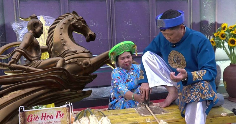 5 đời nghệ nhân gìn giữ "sắc hoa" Thánh Gióng