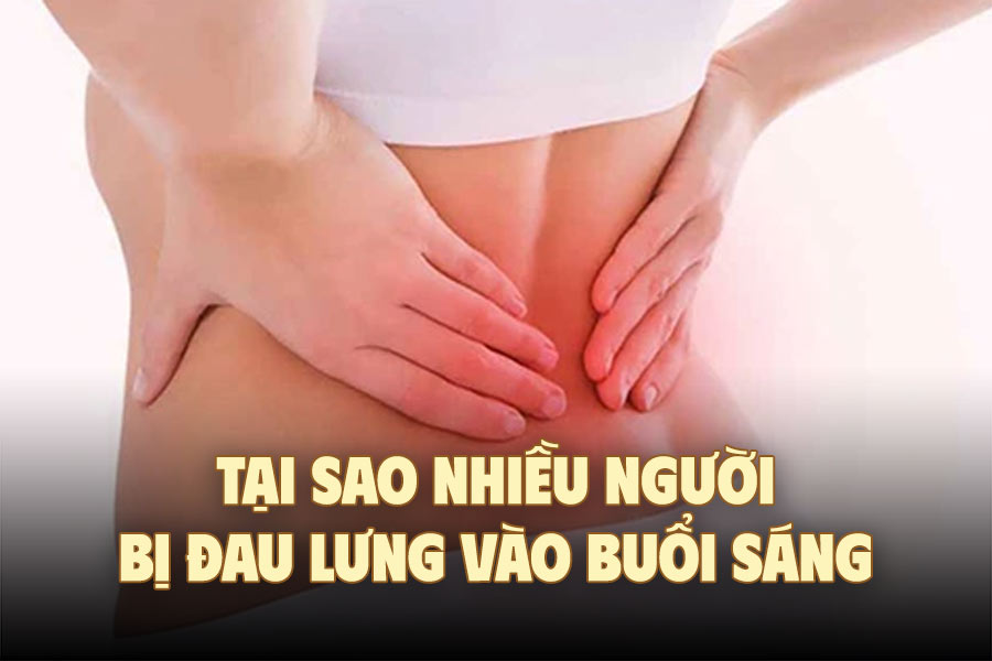 Why do many people have back pain in the morning