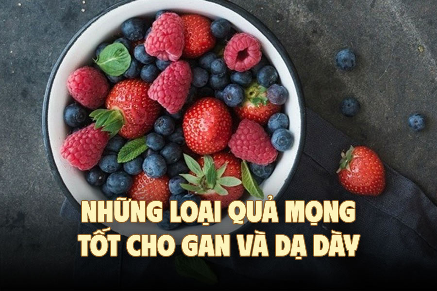 간과 위장에 좋은 베리류