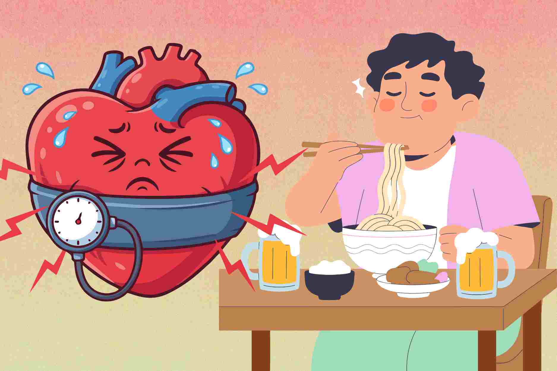 Two common eating habits that harm the heart