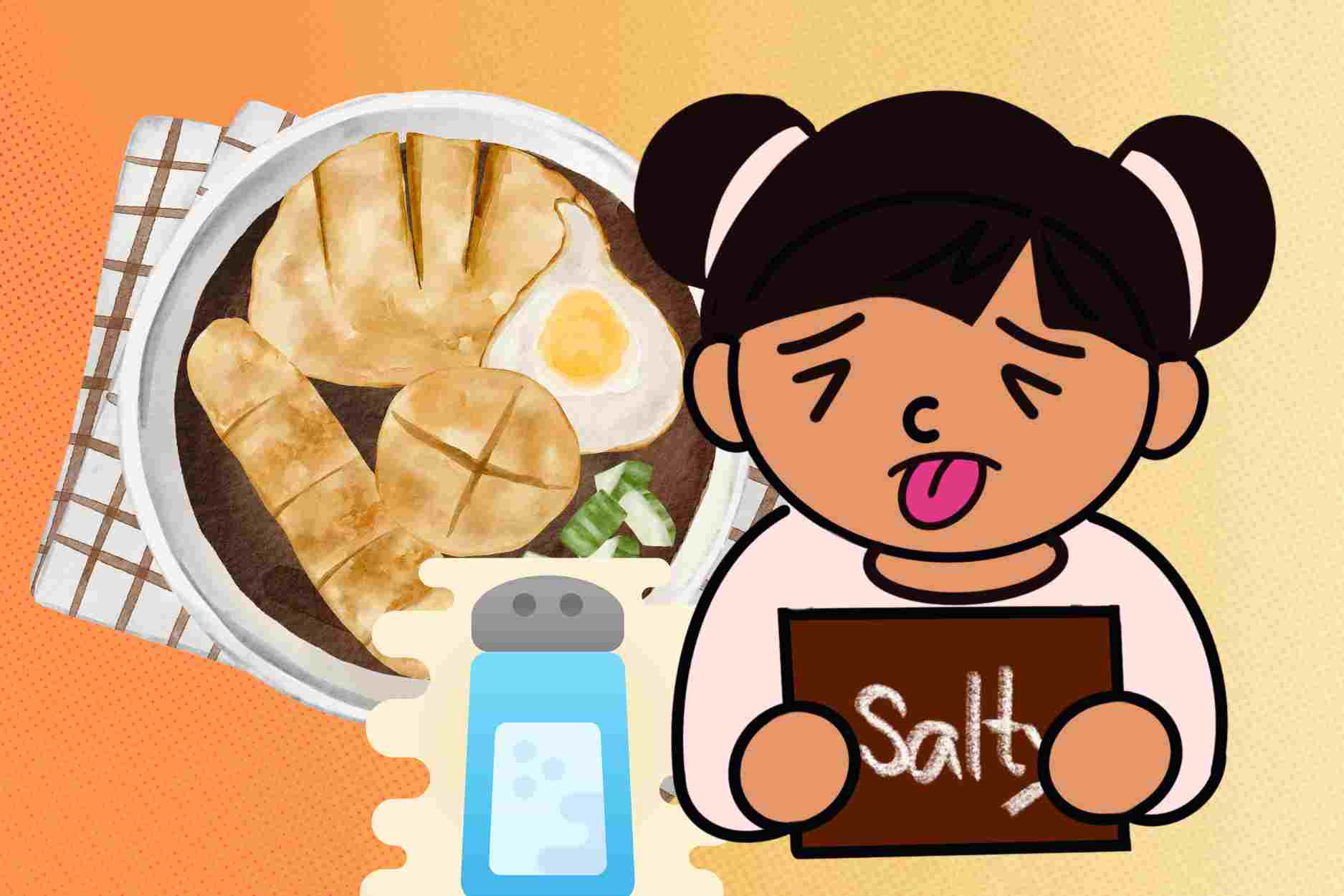 How to quit salty food