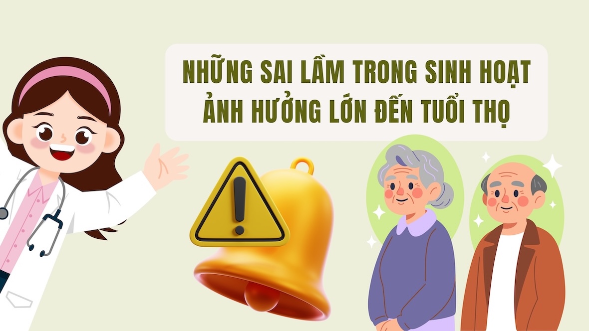 Mistakes in daily life greatly affect life expectancy