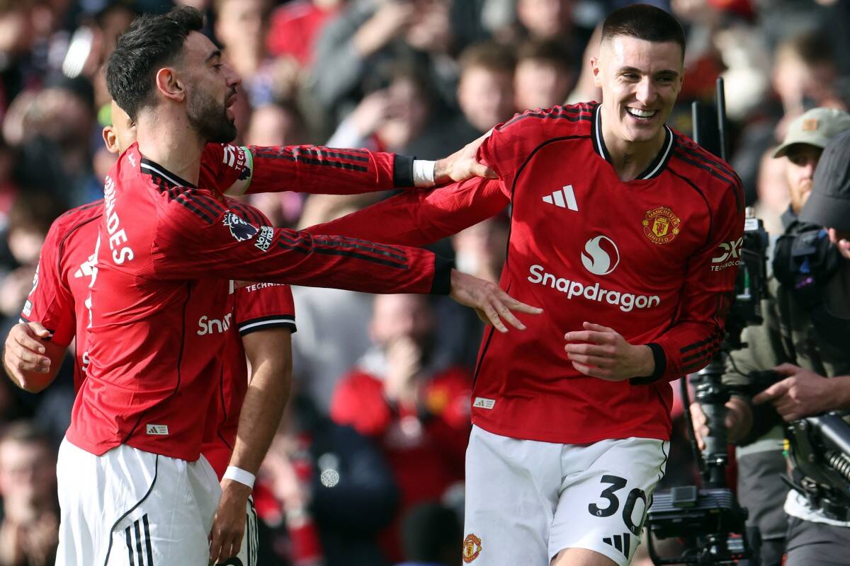 Man United vs Aston Villa Premier League score prediction. Photo: AFP