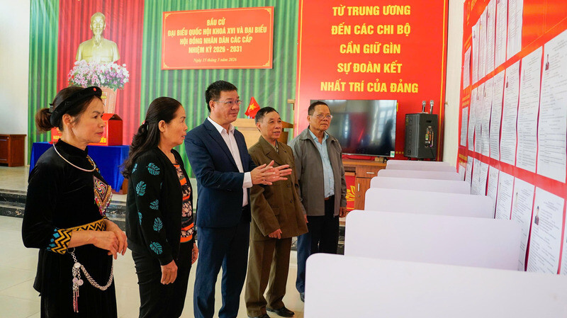 Công tác chuẩn bị bầu cử tại các địa phương đã hoàn tất. Ảnh: Khánh Linh