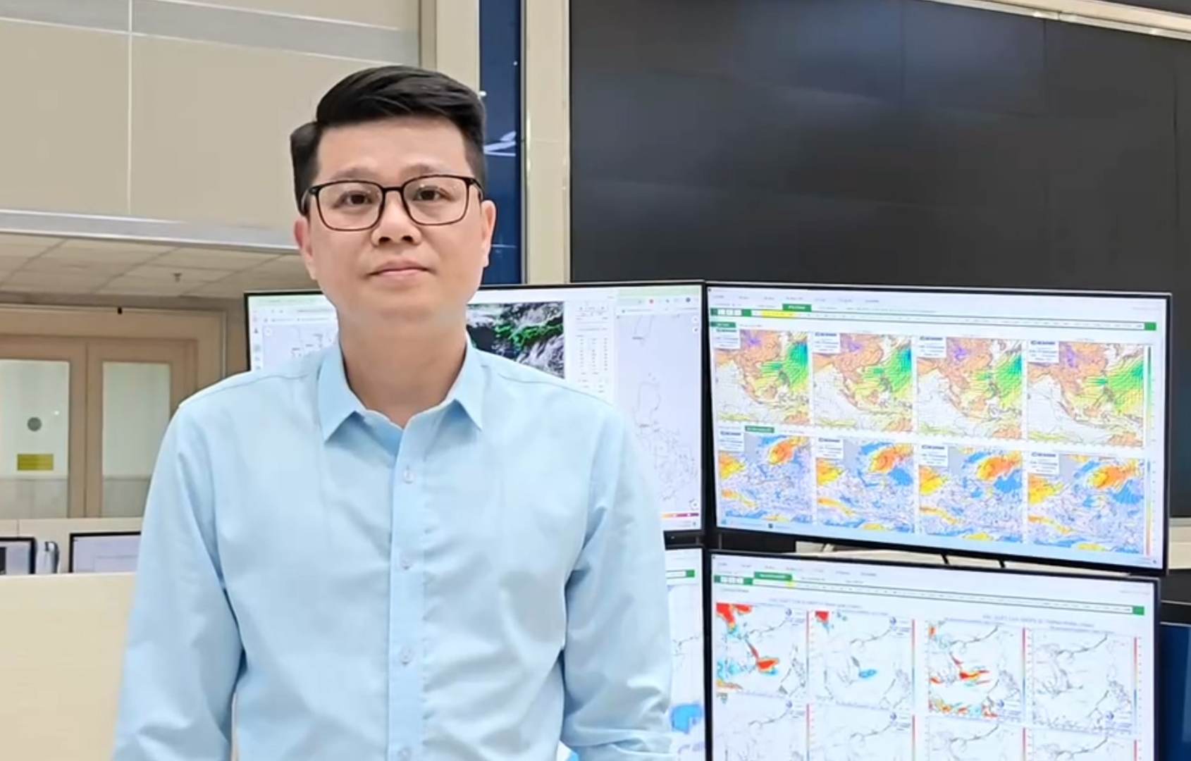 Theo ông Nguyễn Hữu Thành, dự báo sáng sớm mai 15.3, một số tỉnh đồng bằng Bắc Bộ có lúc mưa nhỏ. Ảnh: Quỳnh Hương