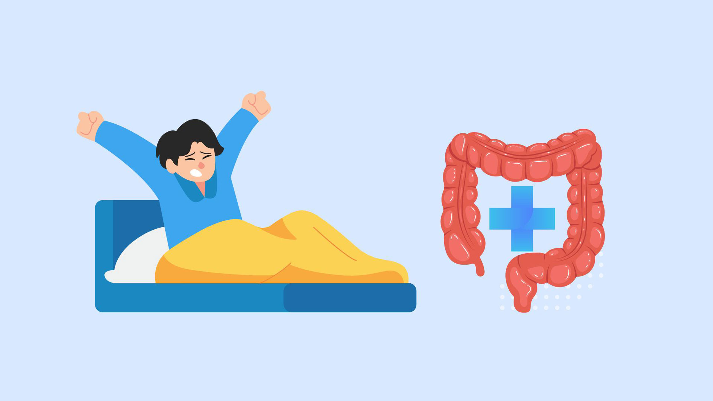 Consistent and healthy morning habits can help control symptoms of ulcerative colitis.
