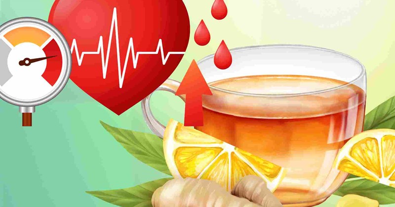 Uống trà gừng giúp cải thiện lưu thông máu ở người cao huyết áp
