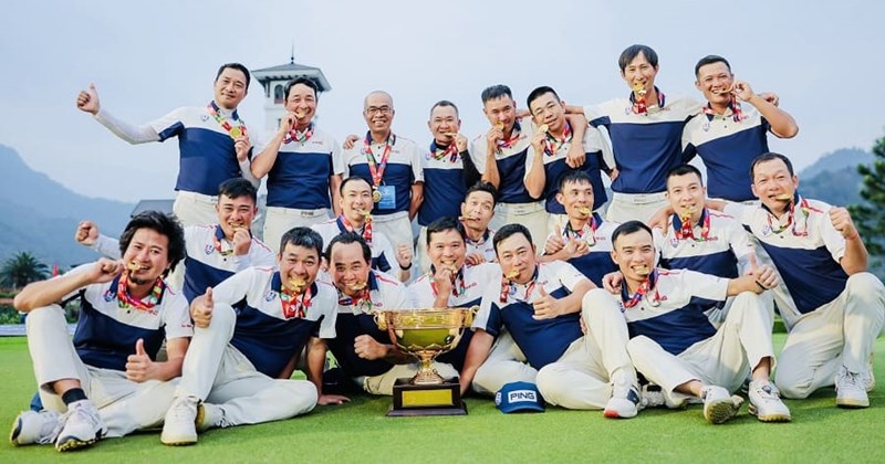 Tuyển golf miền Bắc vô địch VGA Union Cup 2024