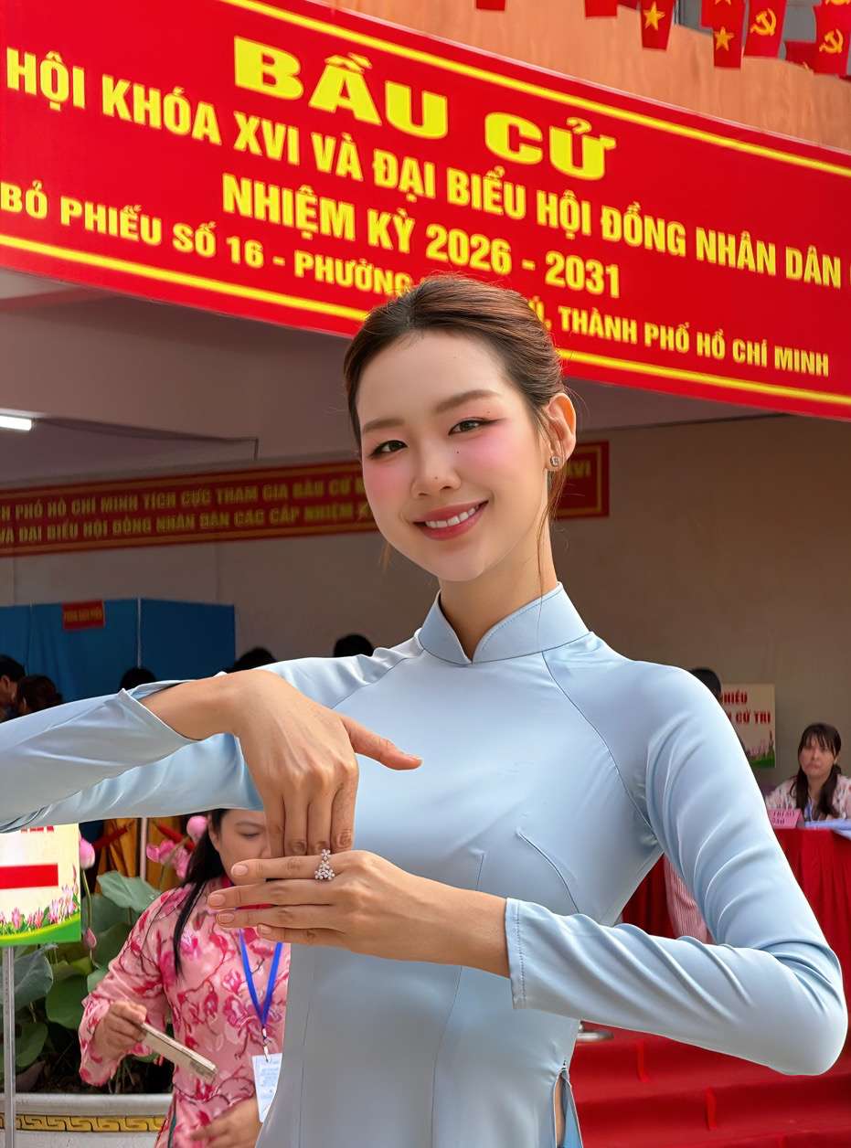 Hoa hậu Bảo Ngọc.