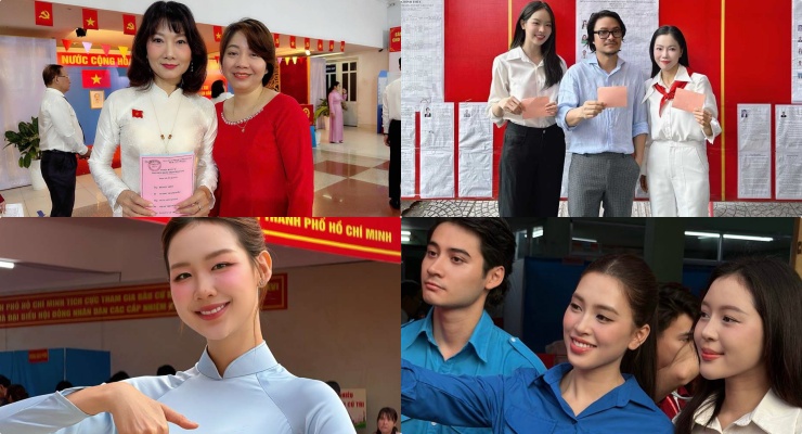 Des artistes vietnamiens participent aux élections. Photo: DI PY.