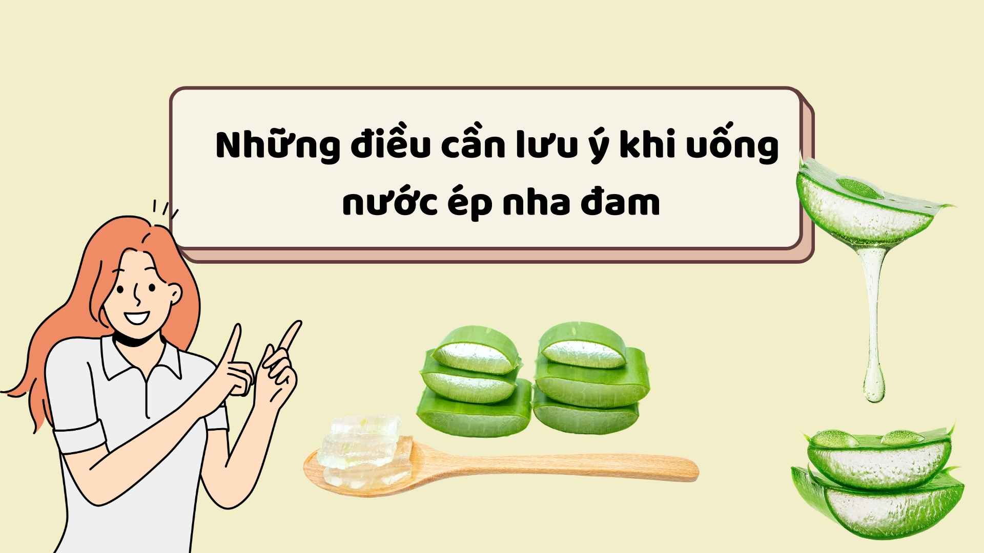 Things to note when drinking aloe vera juice