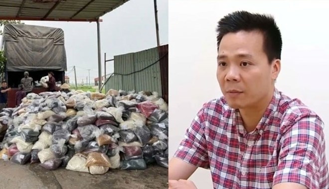 Ông trùm thực phẩm chức năng giả Nguyễn Năng Mạnh. Ảnh: Cơ quan công an