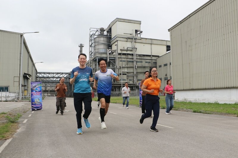 In 2026, Petrovietnam Trade Union levels will focus on promoting their role in building harmonious, stable and progressive labor relations at enterprises; and at the same time organize many practical activities for workers such as the online running tournament. Photo: Grassroots Trade Union