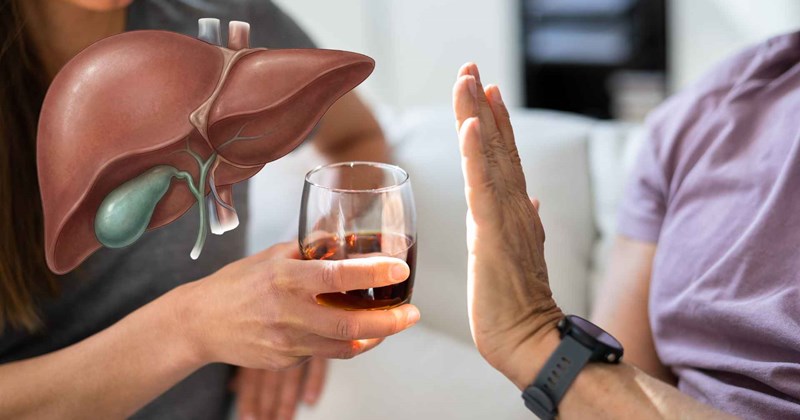 Liver is easily affected when using 2 familiar drinks
