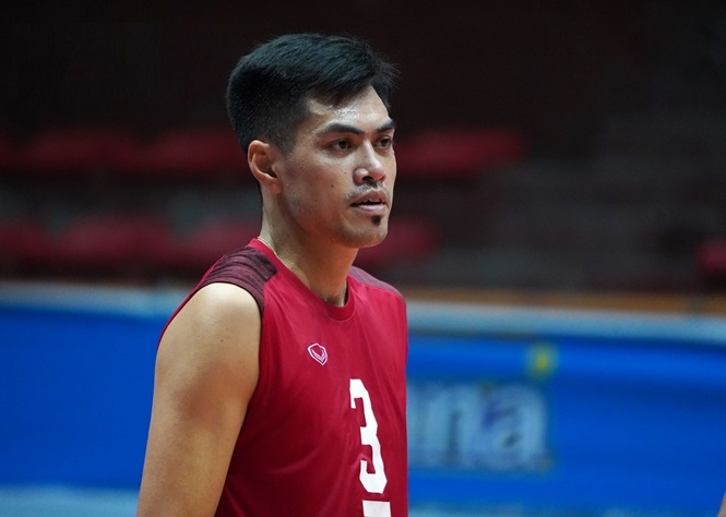 Player Giang Van Duc will return to Ninh Binh to participate in the Hoa Lu Volleyball Cup 2026. Photo: Vietnam Volleyball