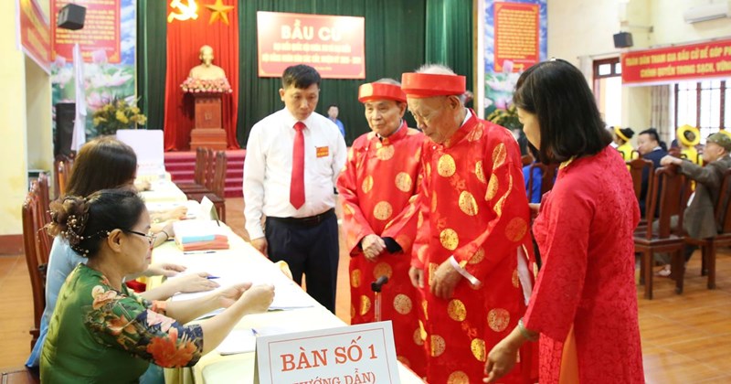 Bắc Ninh: Ngày bầu cử diễn ra sôi nổi