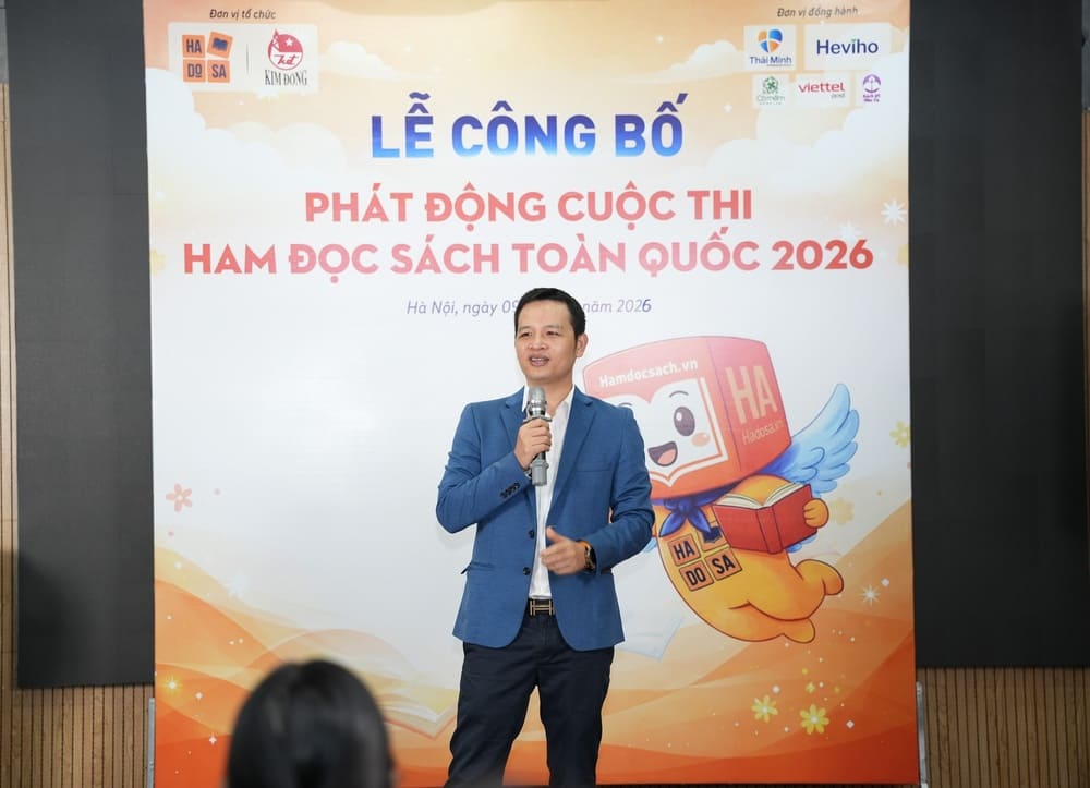 Ông Phạm Hữu Khánh - Giám đốc Nhà sách Hadosa,