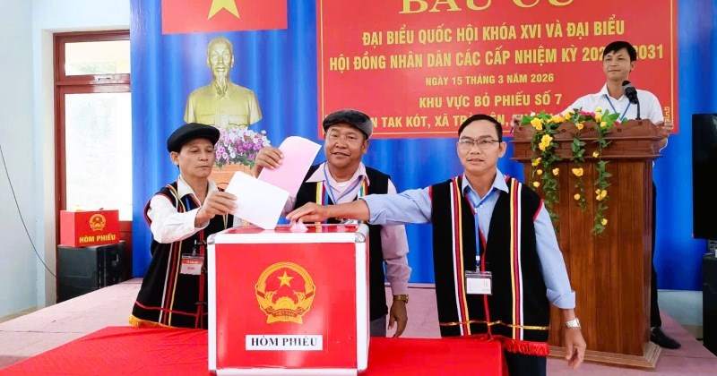 Đà Nẵng hoàn tất bầu cử, nhiều xã vùng cao đạt 100% cử tri đi bầu