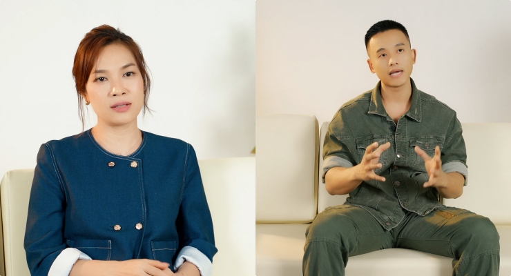 Mỹ Tâm et Mai Tài Phến. Photo: VieON.