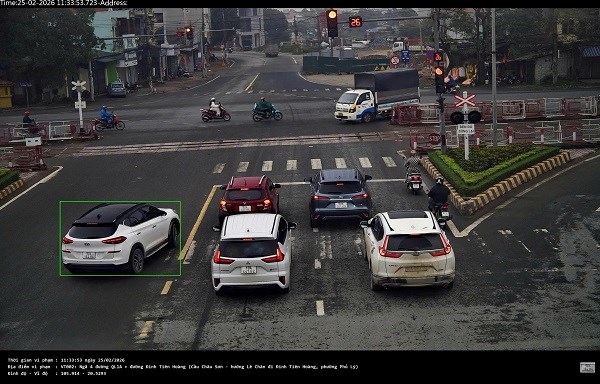 Phạt nguội lỗi quay đầu, đè vạch trái quy định đối với nhiều chủ xe đầu tháng 3